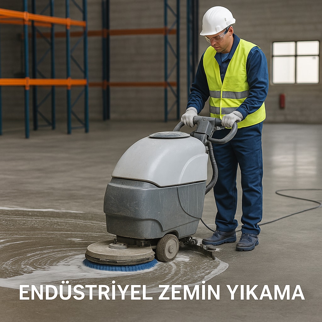 Ataşehir Endüstriyel Zemin Yıkama